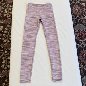 Athleta girls light purple leggings